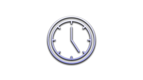 Uhr-Icon – Zeitverlust ohne Prozessautomatisierung