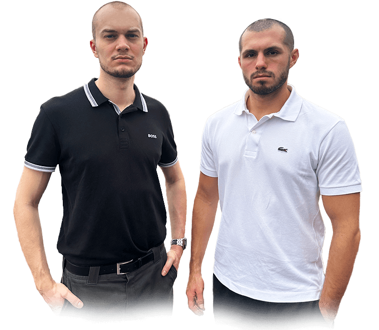 Marc und Marcel – Gründer der n8n Agentur RI Automations für Prozessautomatisierung